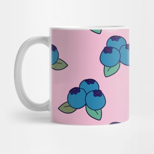 Simple Blueberry Pattern Mug